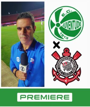 Paulo Andrade Instagram - Nesta quarta-feira, às 20h (Aquecimento às 19h30), ao vivo e exclusivo no @premiere, narro JUVENTUDE x CORINTHIANS, com @caiobaribeiro e @sergioxavierfilho. 

Bora, bora, bora para a segunda rodada do Brasileirão 2024!