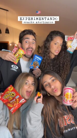 Paulo Sousa Instagram - experimentando snacks americanos 🇺🇸 da @gloodstore