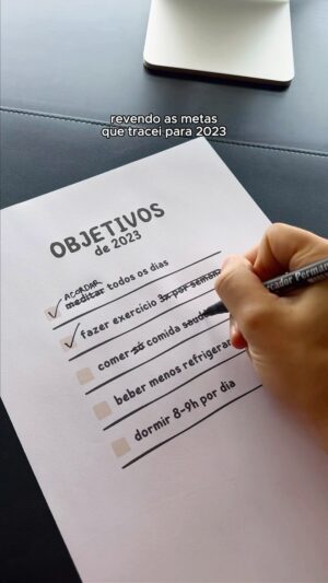 Paulo Sousa Instagram - revendo as metas que tracei para 2023