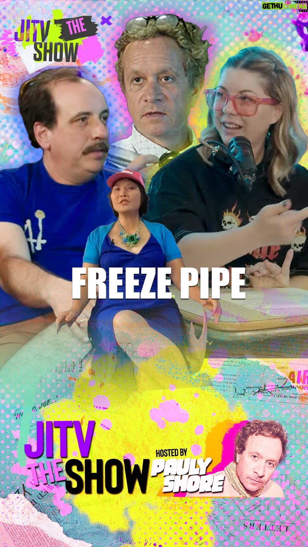 Pauly Shore - 3.4K Likes - Freeze O Matic Wonder 😂🎤: @harmarsuperstar and @dirtygothboi sit w/ @paulyshore, @jetskijohnson and @nicoletrancomedy for @thejitvshow at @jaminthevan 🎶🚐 Use code “Pauly” for 10% off your order from TheFreezePipe.com New episode streaming now, link in bio! #paulyshore #jaminthevan #podcast