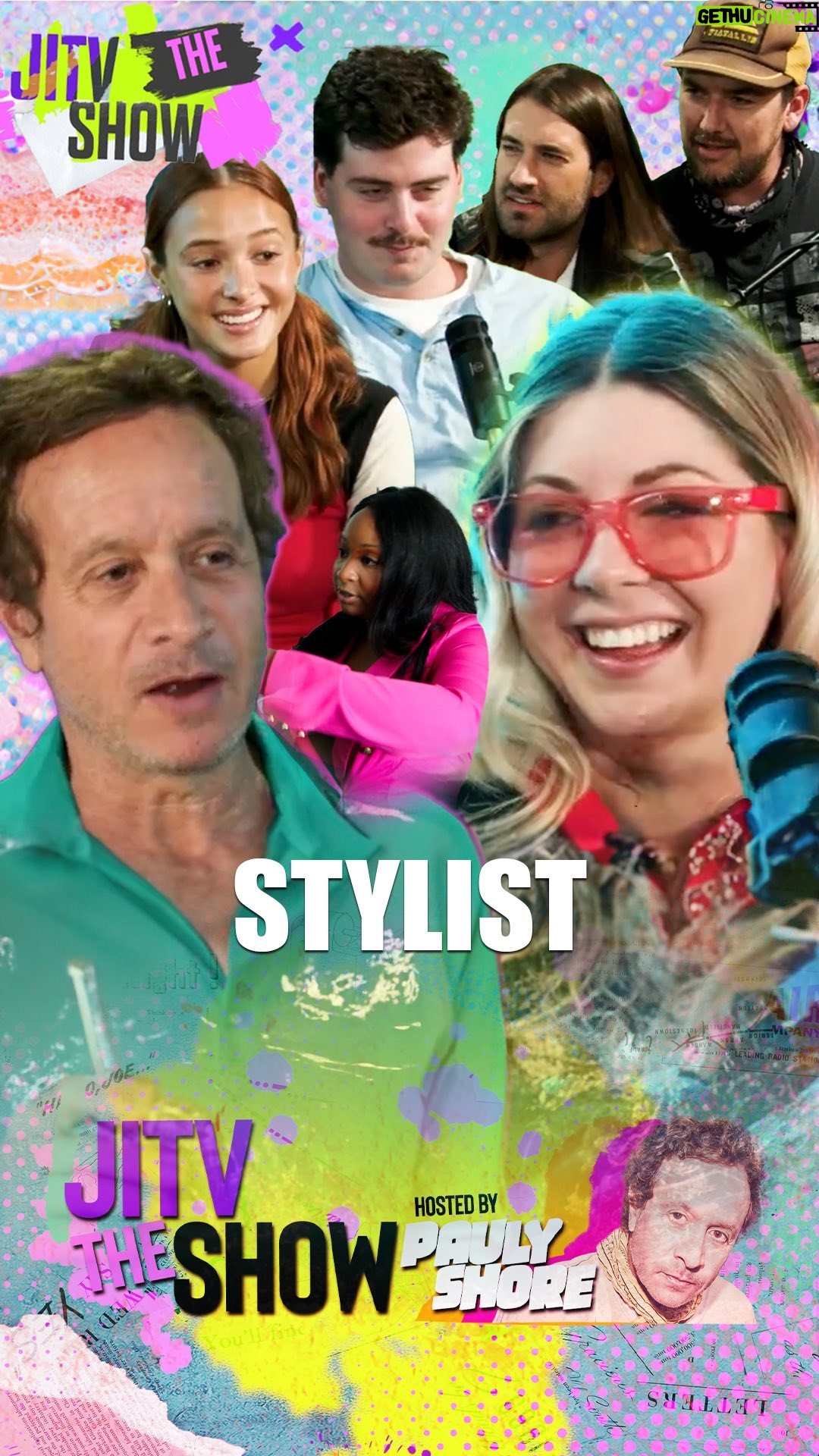 Pauly Shore - 2.8K Likes - Can’t keep Queen Latifah waiting 🤣🎤: @paulyshore gets a new stylist (@aliasimonestyle) and @jetskijohnson teams up with @sustoisreal 🎶🎺 w/ @mitsysanderson and @featherstonerusty on the latest episode of @thejitvshow at @jaminthevan 🎶🚐! New episode streaming now, link in bio! #jaminthevan #paulyshore #jetskijohnson