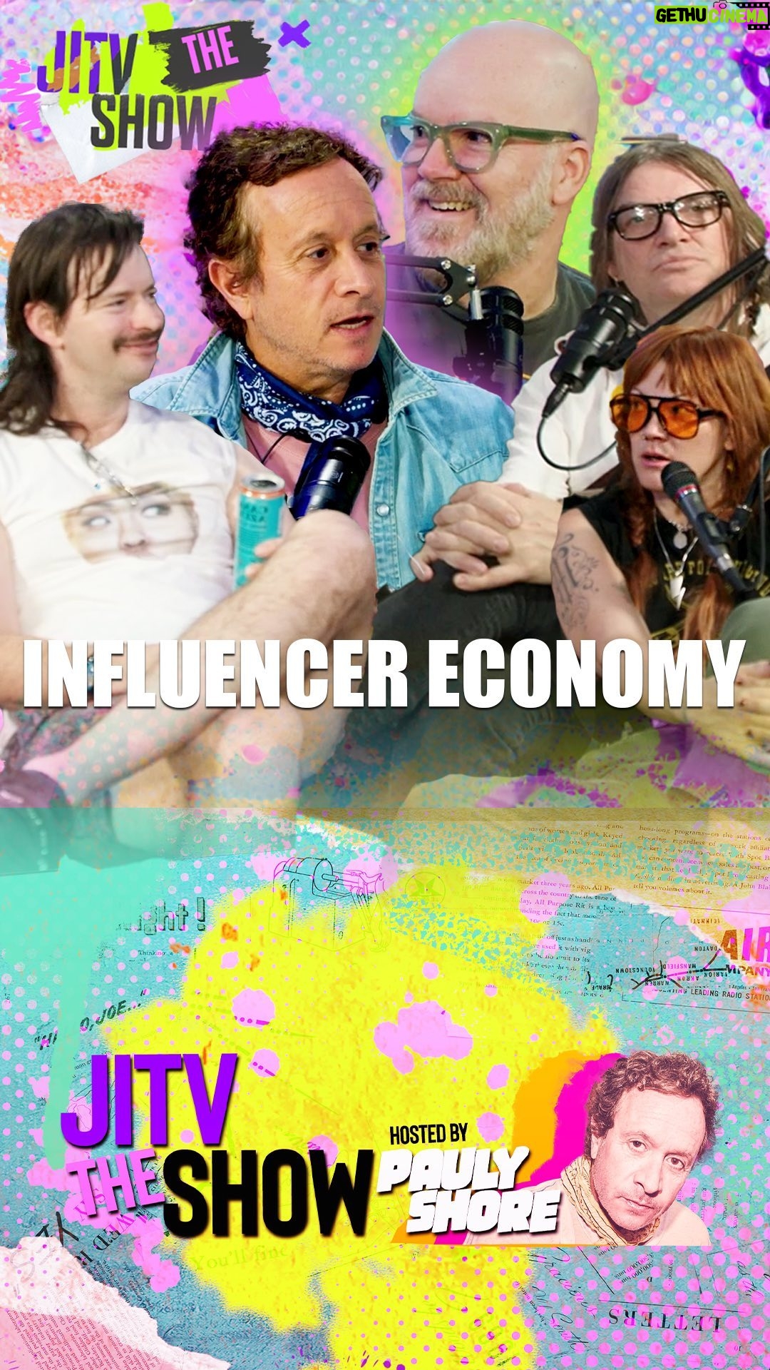 Pauly Shore - 3.3K Likes - It’s hard to make money on music in the #creatoreconomy 🤣🎤: @thedandywarhols, @scumbagdadofficial and @deandelray sit w/ @paulyshore for the @thejitvshow at @jaminthevan to discuss shifts in the #musicindustry and the struggles of making a living as a musician vs. as an influencer. New episodes streaming now, link in bio! #paulyshore #jaminthevan #dandywarhols #deandelray