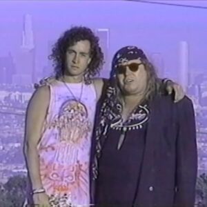 Pauly Shore Instagram - 32 years ago today I lost one of my good buddies and a comedy genius, Sam Kinison. He was a lightning bolt of energy on-stage and-off stage. Such a funny dude. Such a nice guy. Most importantly, he was a giver. Left us too soon. Here’s a clip of us on my old-school show Totally Pauly messing around. Love you, Sam.