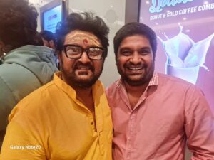 Pavan Wadeyar Instagram - Met @komalkumarshivalingappa sir after a very long time. ✨🤗.