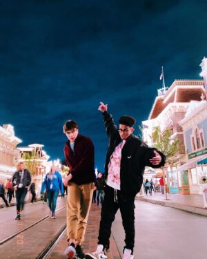 Pearce Joza Instagram - disneyland!