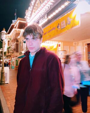 Pearce Joza Instagram - disneyland!