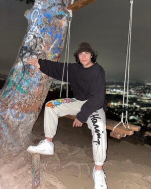 Pearce Joza Instagram - LA background