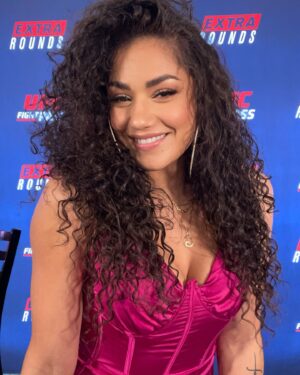 Pearl Gonzalez Instagram - It’s FIGHT WEEK.. #UFC303 is HERE!!

I’m so excited to be working with @ufcfightpass and celebrating all of the festivities this week💃🏻🙌🏼👊🏼

Can’t wait to dress up.. Which look is your favorite?? 🤪

If you’re in Vegas stop by and say hi! :)

#UFC #ufcfightpass #HOF #FanExpo #internationalfightweek #ufc303 #ppv