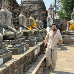 Pedro Carvalho Instagram - 📍Wat Yai Chai Mongkon e um calor de 50• 🔥