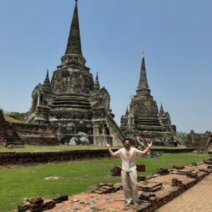 Pedro Carvalho Instagram - 📍Wat Yai Chai Mongkon e um calor de 50• 🔥