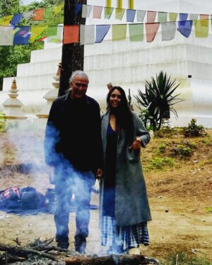 Pedro Damián Instagram - #stupa #valledebravo #newyear #2023 #peace #espiritualidad te deseo un año lleno de amor y felicidad!!!