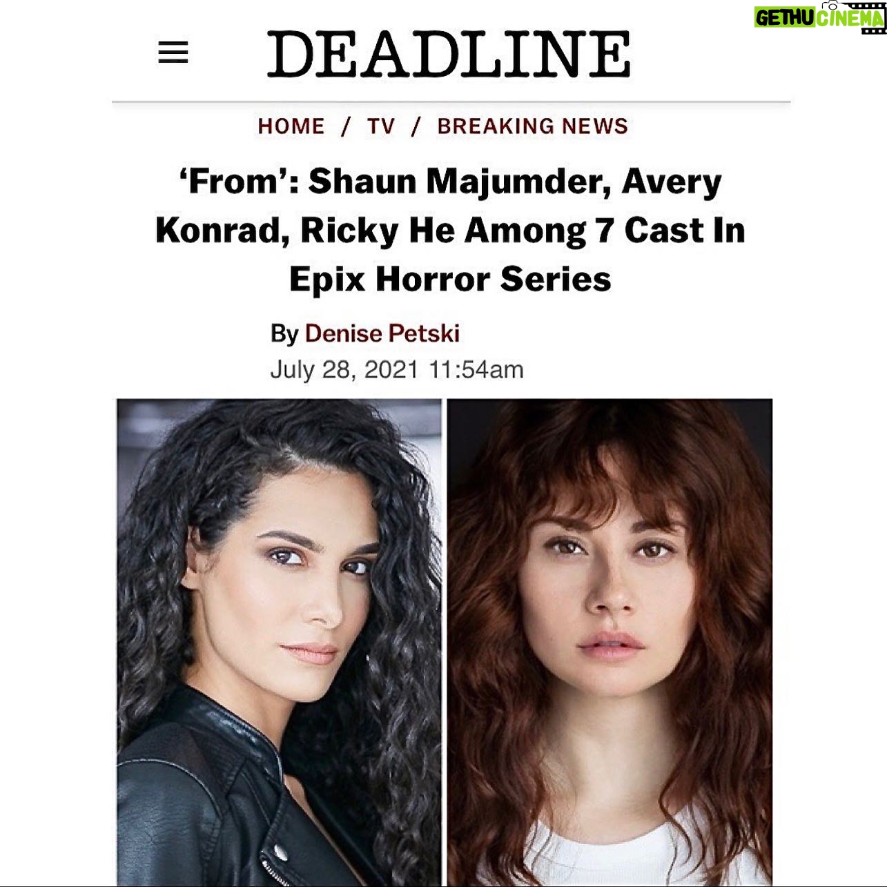 Pegah Ghafoori - 1.8K Likes - I don’t mean to alarm anyone but FROM premiers in exactly 1 month today. 9PM ET 2.20.22 on EPIX. @fromonepix #FROM #EPIX