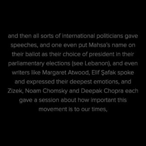 Pegah Ghafoori Instagram - Taking a moment to applaud these news networks and the journalist’s creed they swore to. 
@iman.kay said it best.