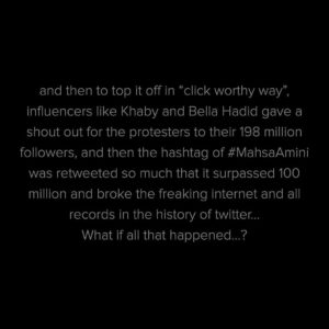 Pegah Ghafoori Instagram - Taking a moment to applaud these news networks and the journalist’s creed they swore to. 
@iman.kay said it best.