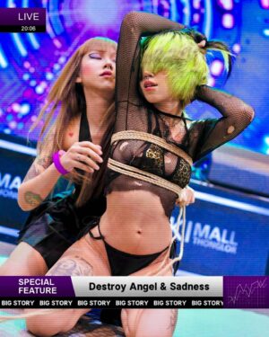 Pemika Wongsurakarn Instagram - Destroy Angel & Sadness 📼📹✨

🪢 @destroy.angel.bondage 
📸 @bondage.rope