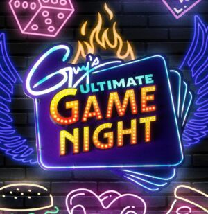 Penn Jillette Instagram - Guy’s Ultimate Game Night TONIGHT!

Premiering Wednesday, October 26th at 9pm- “Magic and Mayhem”
We appear in Guy Fieri’s Flavortown Lounge facing off against Carson Kressley and Matt Iseman for a night of food games!

#GuysUltimateGameNight 
@FoodNetwork @discoveryplus