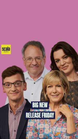 Penny Smith Instagram - Tune into Scala Radio’s Big New Release Friday, tomorrow from 7am - 8pm 💛 

With guests like Rachel Portman and Hauser, it’s not one you want to miss! 

#scala #newmusic @rachelportmancomposer @hausercello