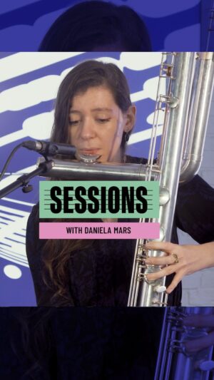 Penny Smith Instagram - We always knew we were in for a treat when we first heard Daniela Mars, was coming in for a Scala Session, but this really was special!
 
Here she is performing ‘Crepuscular’ on the contrabass flute alongside Paul Smith on piano 💛
 
@danielamarsflute #DanielaMars #Bassflute #paulsmithcomposer #flute