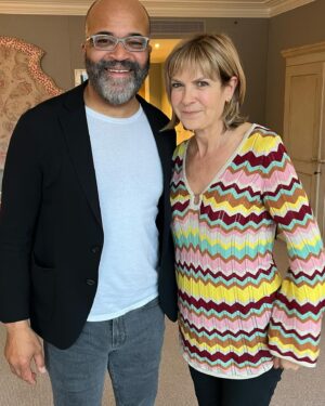 Penny Smith Instagram - Talking to the fab actor @jfreewright on @scalaradiouk shortly about his Oscar nominated, marvellous film #americanfiction One of the best voices in Hollywood and a very fine actor.