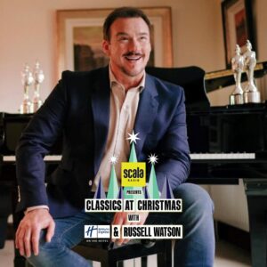 Penny Smith Instagram - Our #ClassicsAtChristmas line up keeps getting better and better! 

Our fabulous hosts, @whichpennysmith and @mralfieboe will be joined on stage by the talented @ayannawj @lisafriendflute and @officialrussellwatson with David Arnold conducting 🌟 

#scalaradio @thelondonpalladium