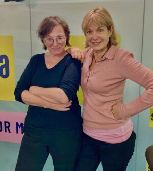Penny Smith Instagram - Loved talking to the fab @ninastibbe for @scalaradiouk book club. Listen back on the website or the Scala Radio app. Her new book is a terrific diary called Went to London, Took the Dog: A Diary.