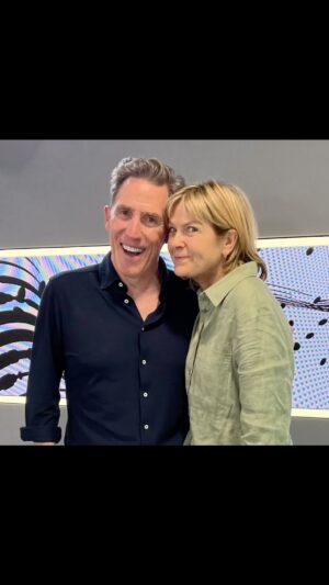 Penny Smith Instagram - Hear my interview with @robbrydon on the @scalaradiouk website or the @hellorayouk app