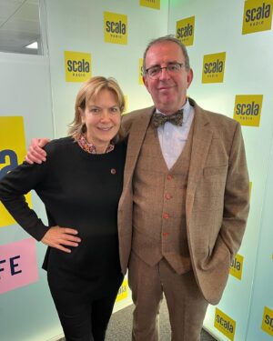 Penny Smith Instagram - Forgot to mention that the delightful @revrichardcoles has been chatting to me on @scalaradiouk about his new tour. Catch up on the Scala Radio app or round the website.