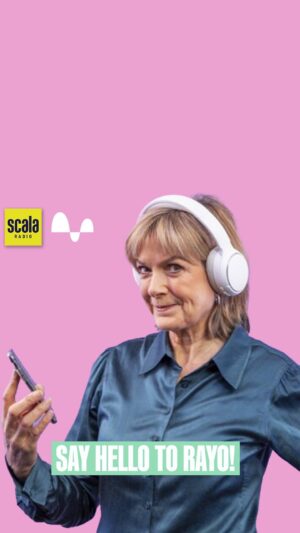 Penny Smith Instagram - Say hello to Rayo, the new home of all things Scala Radio. Here’s Penny Smith to tell you more…