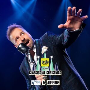 Penny Smith Instagram - Our #ClassicsAtChristmas line up keeps getting better and better! 

Our fabulous hosts, @whichpennysmith and @mralfieboe will be joined on stage by the talented @ayannawj @lisafriendflute and @officialrussellwatson with David Arnold conducting 🌟 

#scalaradio @thelondonpalladium