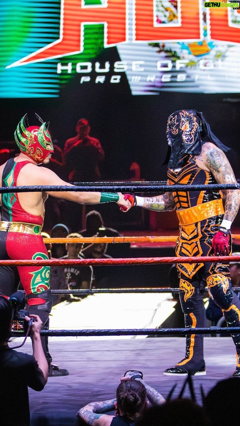 Pentagón Jr. - 6.8K Likes - It was a battle for respect between two of Mexico’s top luchadors, Penta El Zero Mideo and Laredo Kid in the main event last night at #CincoDeMayo !!! 🇲🇽 #HOGRingSide
Next Event - May 24th | Tickets Available in Bio 🎟️