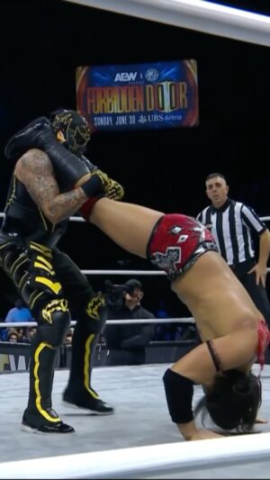 Pentagón Jr. Instagram - @realtakesoup is going one-on-one with @penta_zero_miedo in a TNT Championship Qualifying Match with everyone barred from ringside! Watch #AEWRampage on TNT!