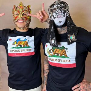 Pentagón Jr. Instagram - @republicoflucha 
——
republicoflucha 💥UPDATE: We are STILL working hard on securing the NEW spot for ROL 2.0 which will be FILLED with surprises🎁, but it is taking considerably longer than expected😞. We wanted to be up and running in store and online by the end of January but it will still take us a few more weeks to be fully running again! ❤️PLEASE BEAR WITH US, we deeply appreciate your patience and look forward to fulfilling all your online orders ASAP and welcoming you to our NEW location! STAY TUNED! 🔥 GRACIAS 🙏🏻