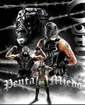 Pentagón Jr. Instagram - Art by @k3chvv#luchabrothers #penta_zero_miedo #zeromiedo #penta #animo #aaa #AEW #wrestling #champion #luchaaaa #prowrestlingtraining