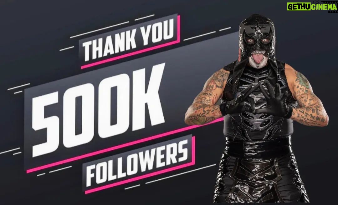 Pentagón Jr. - 5.4K Likes - Thank you everybody for the followers we made it to 500k .............Zero miedo..........#luchalibre #luchabrothers #penta_zero_miedo #zeromiedo #penta #animo #aaa #AEW #wrestling #champion #luchaaaa #prowrestlingtraining