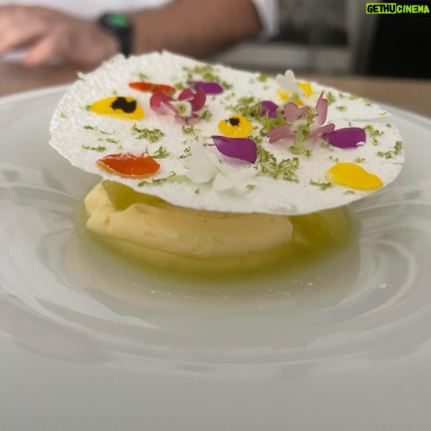 Pepón Nieto - 1.6K Likes - Hoy en Badajoz he tenido el honor de inaugurar la barra del chef del Restaurante Dromo @dromo_bdjz de la mano del talentoso @juanma_dromo Un viaje gastronómico que no te puedes perder si estás en Extremadura. Esto es lo bueno de las giras, poder visitar a los amigos y disfrutar de la gastronomía y de la buena mano de gente tan enamorada de la cocina como JuanMa. Gracias por abrirnos tu casa y darnos gloria. ❤️