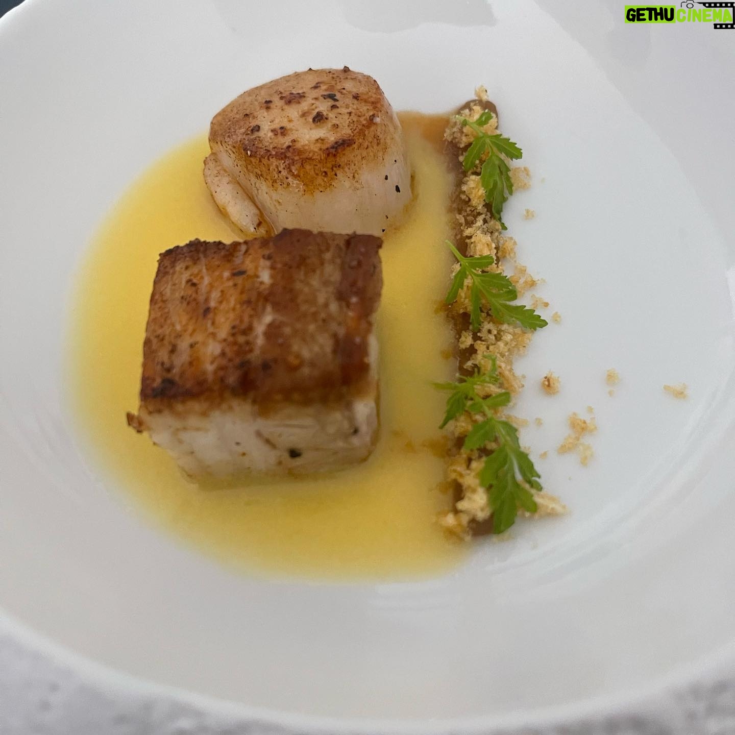 Pepón Nieto - 1.6K Likes - Hoy en Badajoz he tenido el honor de inaugurar la barra del chef del Restaurante Dromo @dromo_bdjz de la mano del talentoso @juanma_dromo Un viaje gastronómico que no te puedes perder si estás en Extremadura. Esto es lo bueno de las giras, poder visitar a los amigos y disfrutar de la gastronomía y de la buena mano de gente tan enamorada de la cocina como JuanMa. Gracias por abrirnos tu casa y darnos gloria. ❤️
