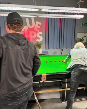 Peter Dale Instagram - Golf Life do Cue Tips !! 
What a class morning with the Legend @s_hendry775 . What a bloke and what a YouTube channel he has. 
Right off to the golf course for @1jimmybullard v Stephen Rematch !! 
@tubes_ange_golflife @cuetipsofficial