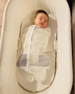 Peter Facinelli Instagram - Snug as bug in his @happiest_baby SNOO! I’m amazed at how far technology has come since I last had little ones! #happiestbabypartner SNOO has helped us create good sleep habits for Jack in his first few months of life and puts us at ease because we know he’s securely attached to the sleeper so he can’t roll over. SNOO uses responsive, doctor-designed motion and white noise, which work to imitate the soothing sensations of the womb so he sleeps like a baby… and so do we. Obsessed. #SNOOnation #happiestbaby #snoo