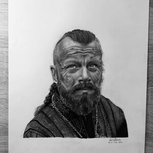 Peter Franzén Instagram - Today’s @historyvikings #art and #people , a talent from Finland -@ida.snellman