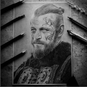 Peter Franzén Instagram - Here’s another great artist on Tuesday’s #historyvikings art and people. Today @maric4str0