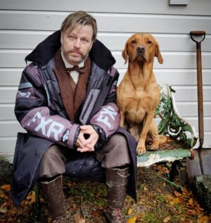 Peter Franzén Instagram - #rehearsing 🎥 #scene with Rapu 😊 #hamsterielokuva @mrpfilmandmedia @nordiskfilmfinland 
Photo by: @meelkku