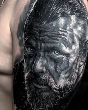 Peter Franzén Instagram - This week on #historyvikings #art & #people some amazing #skinart from Russia, by @gapach_tattoo