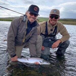Peter Franzén Instagram - My first #atlanticsalmon @midfjardaralodge 🇮🇸 #work & #nature & #friendship combined !
With #brother @jasperpaakkonen  @visioninflyfishing @superfliescom ✨✨✨✨✨