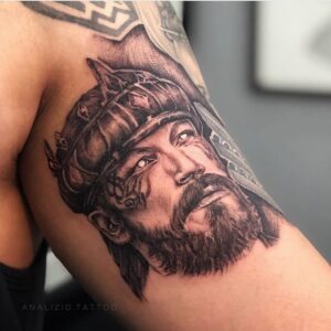 Peter Franzén Instagram - Today @historyvikings #art & #people , some more paint for the skin @analizio.tattoo