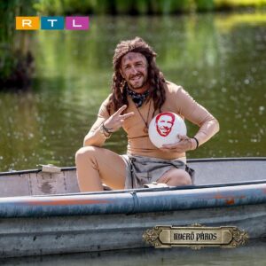Péter Kabát Instagram - Szerintetek ma mi leszek?🤔😂🤪 A mai adás az biztos, hogy az egyik kedvencetek lesz, úgyhogy nézzetek minket 19:45-től az RTL-en a Nyerő Párost!!!💪🏻🔥❤️ #reklam #nyeroparos #rtl