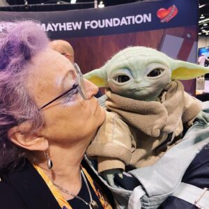 Peter Mayhew Instagram - Toddler Tuesday.