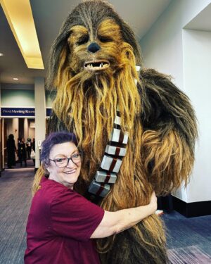 Peter Mayhew Instagram - As the summer conventions approach we’ll be traveling around without Angie Mayhew for the first time - first stop for the Mayhew Foundation is @icccnashville on May 25th.  In the moment it’s easy to take these special moments for granted, but I wanted to send a special thanks to our friends at @ricomiccon for being such great hosts to Angie this past November.  Everyone made sure that Angie got to see all of her friends and even make a few new ones.  It meant the world to her, and now it means the world to us knowing that she had so much fun on what turned out to be her final comic con trip.  Take the time.  Make the memories.  Give the hugs and snap the photos.  You never know how many chances you’re going to get so live every day to the fullest. ~Matthew Egan, Philanthropy Director