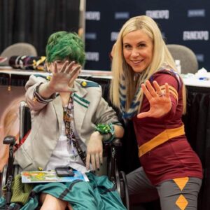 Peter Mayhew Instagram - This past weekend at @FanExpoDallas we had a very unique opportunity to spoil someone.  As we raise money for families impacted by crisis and disease it’s easy to forget the simple value of creating experiences for these families above and beyond battling the medical bills.  We are blessed with so many great friends that were at Fan Expo and helped make this experience memorable for Alyssa.

If you haven’t been following Alyssa’s story - back in February Alyssa (13) was hit by a car while walking down the sidewalk - she was then hit by a second car and both drivers fled the scene.  Alyssa was hanging on by a thread but somehow she pulled through and she’s now at a 24/7 rehab facility after being in a coma for three weeks.  The Fisher family was able to check Alyssa out of the facility Saturday so we could give her the full Fan Expo experience!

Huge thank you to @GuyGilchrist for sitting with Alyssa to draw her that beautiful Kermit art.  Thank you to @BrecBassinger for the time talking to Alyssa and taking photos.  Thank you to @Ravassa for the BOOP and all the goofy photos.  Thank you to @CliffordChapin - she was so excited to meet you.

Extra special huge thanks to @AshleyEckstein @jatactor and @mattlanter for all the help boosting our fundraiser between @icccnashville and here in Dallas, you guys are such amazing friends to the Foundation we can’t thank you and the @CelebWorx crew enough!

Huge shout out to the entire @WhatNot crew at Fan Expo for hosting the auction of Peter’s final autograph from Star Wars Celebration in 2019.  Helped us double our fundraising for this show - huge!

Last and most plentiful is our thanks to Star Garrison of @official501st and all the Star Wars Clubs that helped us raise $6,337 for the Foundation to help more kids like Alyssa.  As Peter said, “Wherever you find someone from the Five Hundred First you’ve found a friend!”