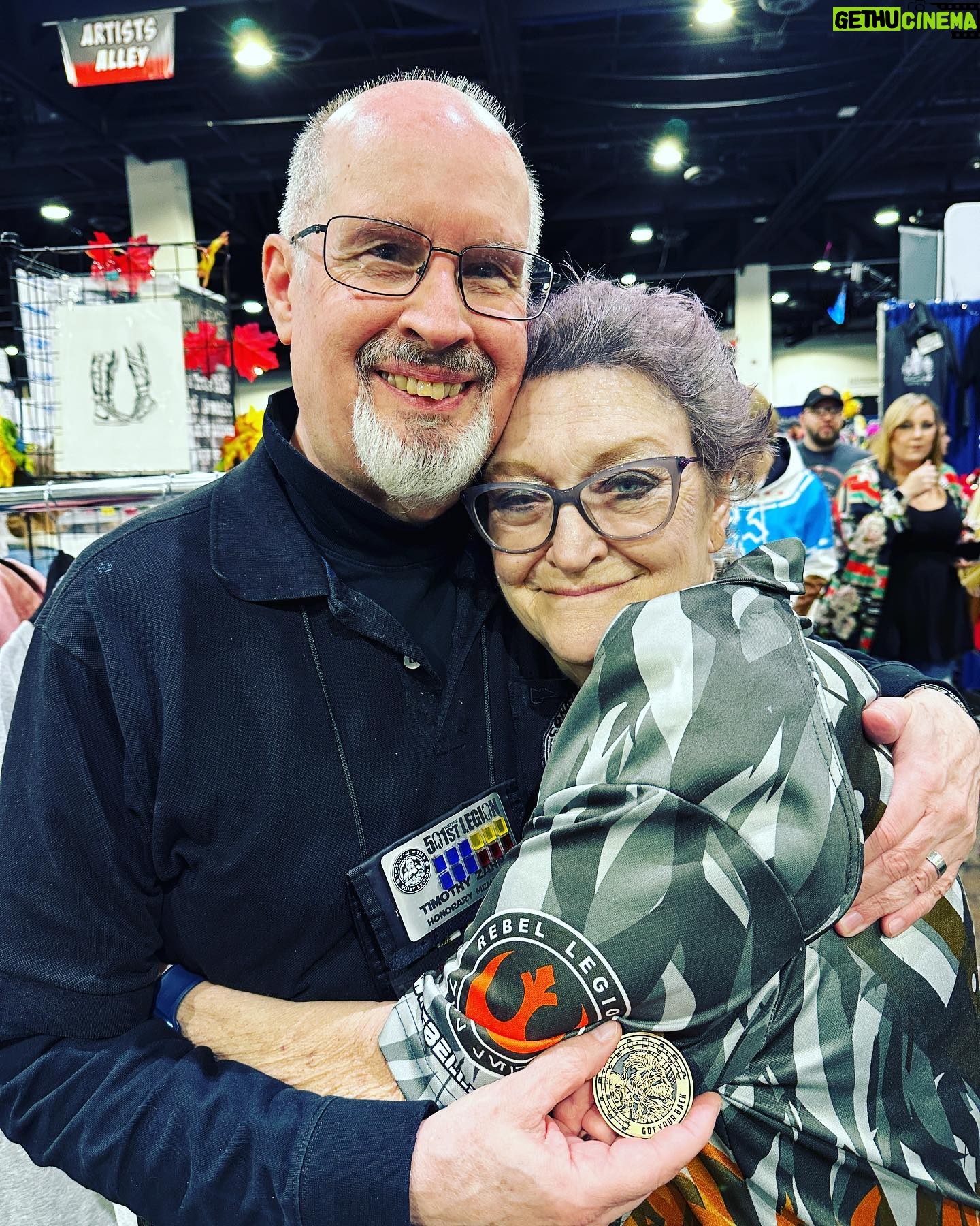 Peter Mayhew - 746 Likes - As the summer conventions approach we’ll be traveling around without Angie Mayhew for the first time - first stop for the Mayhew Foundation is @icccnashville on May 25th. In the moment it’s easy to take these special moments for granted, but I wanted to send a special thanks to our friends at @ricomiccon for being such great hosts to Angie this past November. Everyone made sure that Angie got to see all of her friends and even make a few new ones. It meant the world to her, and now it means the world to us knowing that she had so much fun on what turned out to be her final comic con trip. Take the time. Make the memories. Give the hugs and snap the photos. You never know how many chances you’re going to get so live every day to the fullest. ~Matthew Egan, Philanthropy Director