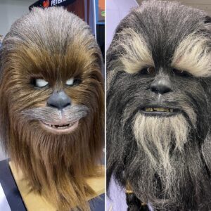 Peter Mayhew Instagram - The raffle continues!  With every $5 donation at Booth 2775 at @StarWarsCelebration you could win the Chewbacca or Krrsantan masks.

#starwars #starwarscelebration